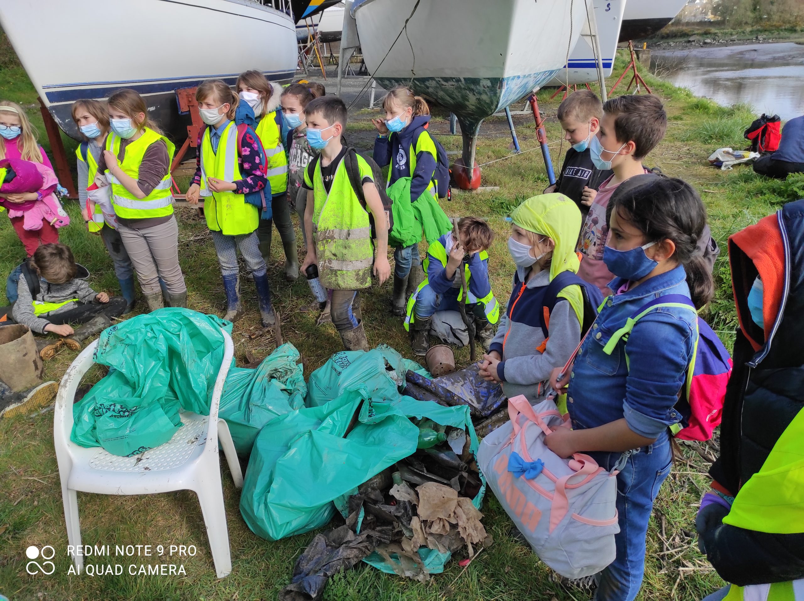 Landerneau – Les scolaires contre la pollution plastique